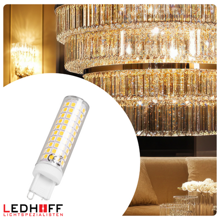 Żarówka LED G9 7W 1000lm 3000K barwa ciepła