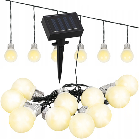 Girlanda solarna 10x LED