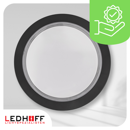 Lampa elewacyjna LED zewnętrzna Kinkiet ścienny okrągły SMART RGB 10W