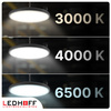 Lampa przemysłowa LED HighBay UFO 200W 3 barwy światła na magazyn halę