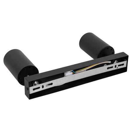 Lampa sufitowa Kinkiet natynkowy LED 2x GU10 czarno-złoty SPOT