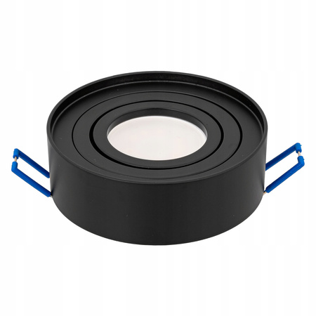 Oprawa podtynkowa GU10 95x30mm czarna