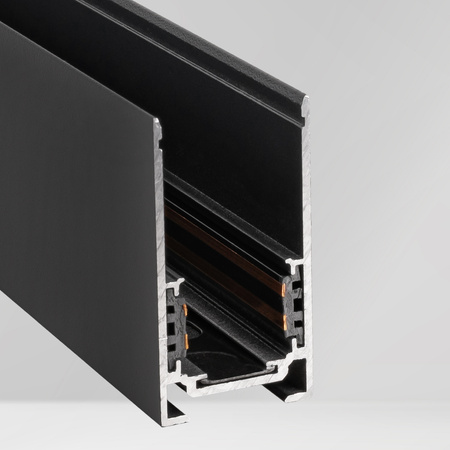 Szyna oświetleniowa LED natynkowa szynoprzewód magnetyczny 1m CZARNA 100cm M20