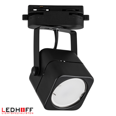 Reflektor szynowy czarny GU10 lampa na szynoprzewód