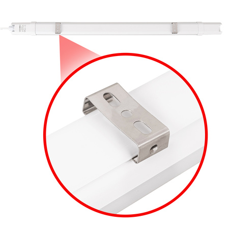 Oprawa hermetyczna LED 60cm 18W zimne światło