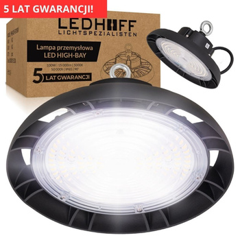 Lampa przemysłowa LED UFO High Bay 100W 15000lm