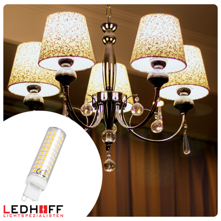 Żarówka LED G9 7W 1000lm 3000K barwa ciepła