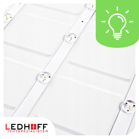 5x Panel sufitowy LED LAMPA BIAŁA plafon duży KWADRAT 60x60cm biurowy MOCNY