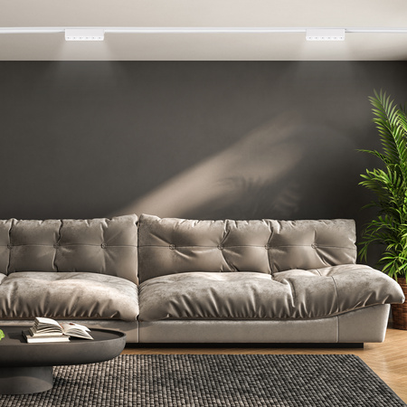 Lampa LED reflektor do szyny magnetycznej 6W punktowa BIAŁA 4000K oprawa