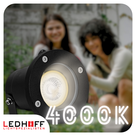 Lampa ogrodowa LED stojąca słupek wbijany + żarówka 7W