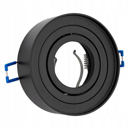 Oprawa podtynkowa GU10 95x30mm czarna