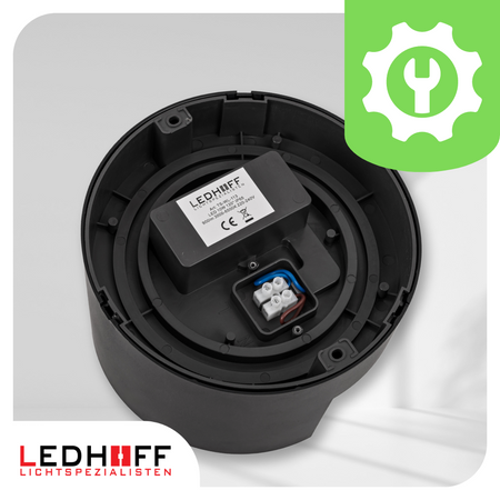 Lampa elewacyjna LED zewnętrzna Kinkiet ścienny okrągły SMART RGB 10W