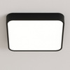 Plafon sufitowy LED czarny 40x40cm