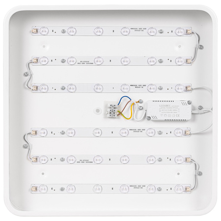 Plafon sufitowy LED biały 40x40cm