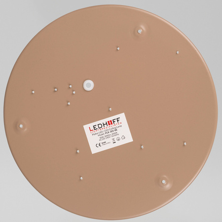 Plafon sufitowy LED beżowy 30cm - wysoka wydajność świetlna 100lm/W