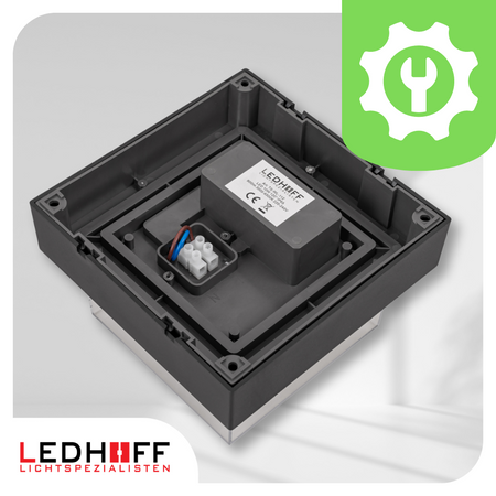 Lampa elewacyjna LED zewnętrzna Kinkiet ścienny kwadrat SMART RGB 10W