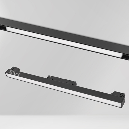 ZESTAW M20 LED 1x Lampa liniowa 18W + 2x lampa punktowa 6W 3 BARWY ŚWIATŁA + szyna magnetyczna 1m