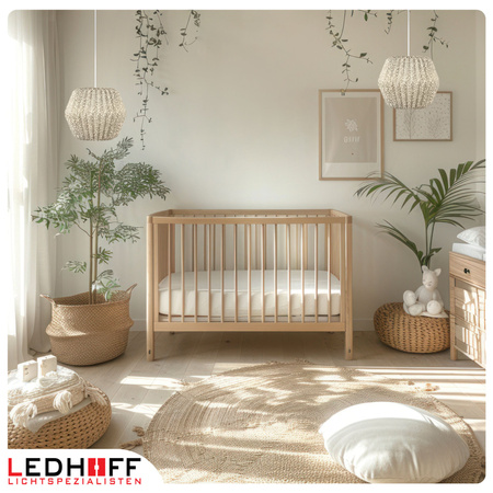 Lampa wisząca kula biała szara papierowa E27 do sypialni pokoju KWIATY