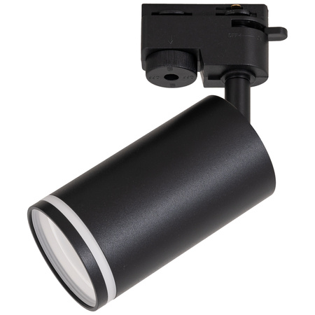 Oświetlenie szynowe czarne 5x GU10 szyna 2m