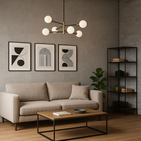 Żarówka LED E27 ozdobna duży mleczny klosz 8W mocne ciepłe światło 1070lm 2700K