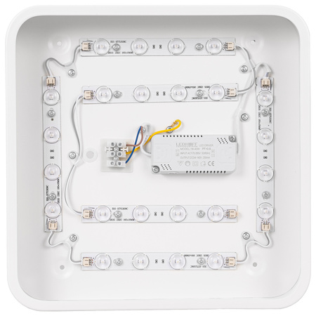 Plafon sufitowy LED biały 30x30cm