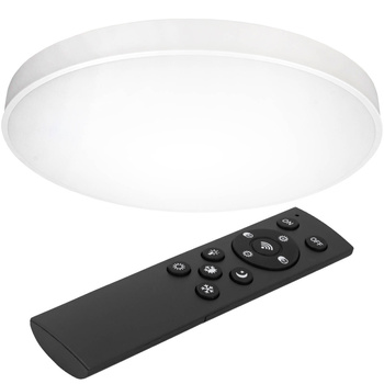 Plafon LED z PILOTEM Lampa sufitowa ŚCIEMNIANA 60cm