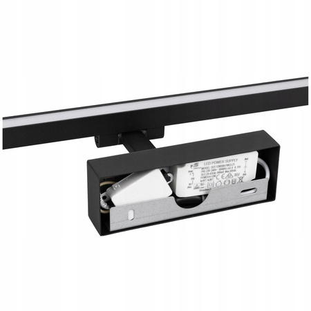 Kinkiet łazienkowy Lampa nad lustro 40cm czarny z REGULACJĄ