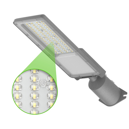 Lampa uliczna LED wodoodporna 50W 5500lm światło neutralne 5000K