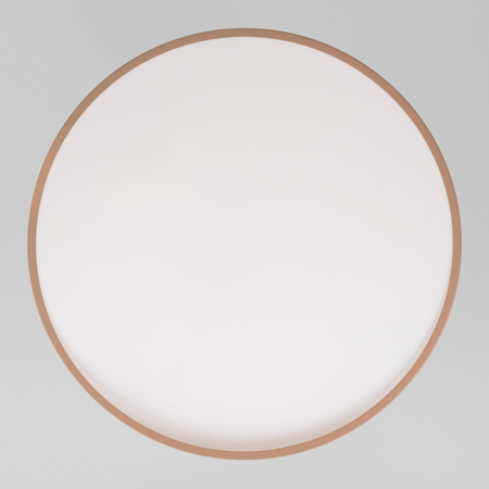 Plafon sufitowy LED beżowy 50cm - wysoka wydajność świetlna 100lm/W