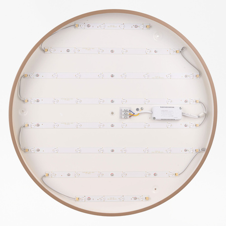 Plafon sufitowy LED beżowy 60cm - wysoka wydajność świetlna 100lm/W