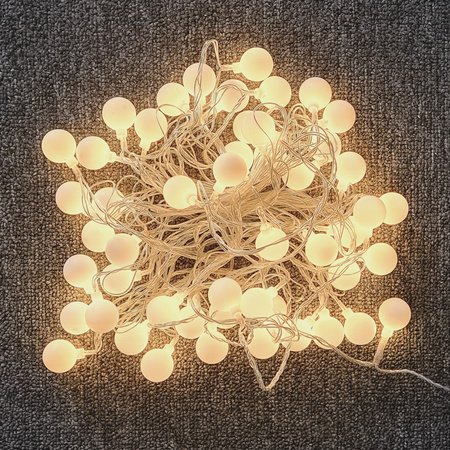 Łańcuch świetlny zewnętrzny Girlanda ogrodowa 50x LED