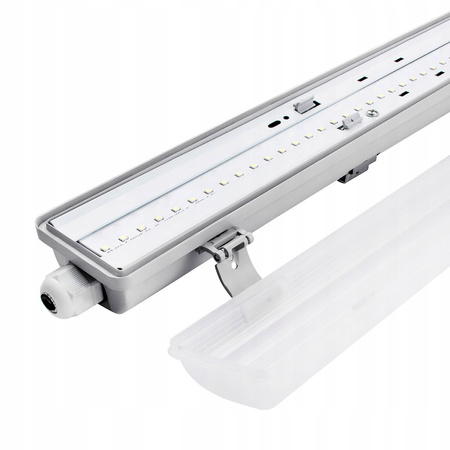 Oprawa hermetyczna Lampa LED 120cm IP65 MOCNA