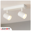 Lampa sufitowa Kinkiet podwójny GU10 biały LINEA