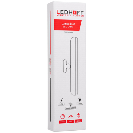 Lampka biurkowa LED magnetyczna bezprzewodowa biała 1.5W