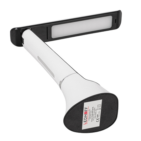 Lampka biurkowa LED biała 7W + dioda