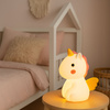 Lampka nocna LED dla dzieci JEDNOROŻEC wielokolorowe światło RGB