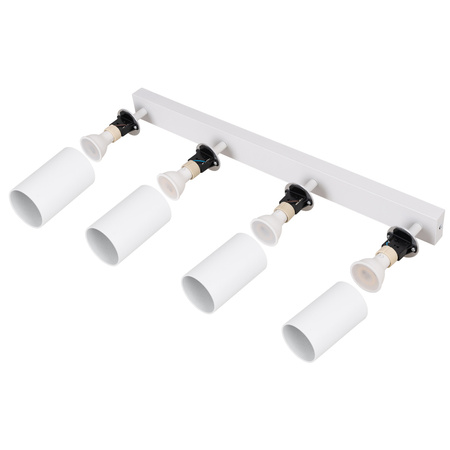Kinkiet sufitowy poczwórny Spot GU10 biały