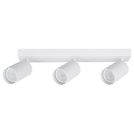 Kinkiet sufitowy potrójny Spot GU10 biały