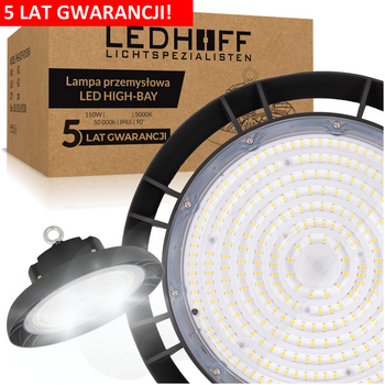 Lampa przemysłowa LED UFO High Bay 150W 25500lm