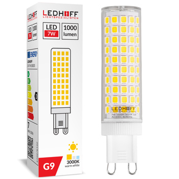Żarówka LED G9 7W 1000lm 3000K barwa ciepła