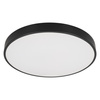 Plafon sufitowy LED czarny 40cm - wysoka wydajność świetlna 100lm/W