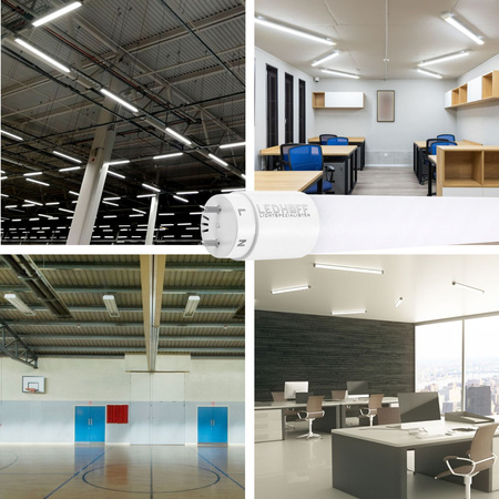 10x Świetlówka LED 18W 120cm 4000K Neutralna barwa 1800lm