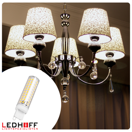 Żarówka LED G9 7W 1000lm 4000K barwa neutralna