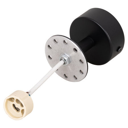Lampa sufitowa Kinkiet natynkowy LED 1x GU10 czarno-złoty SPOT