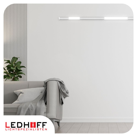 Oświetlenie szynowe magnetyczne ZESTAW 2x listwa 1m + 5x lampa LED BIAŁA