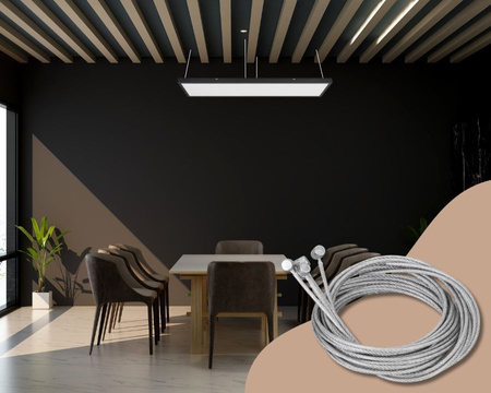 Linki stalowe do podwieszenia lamp długość 1m