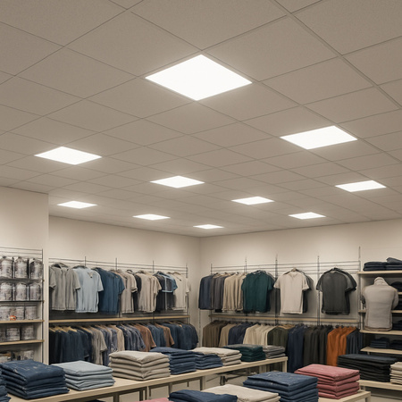 Panel podtynkowy LED 60x60cm 40W 6000lm UGR 19