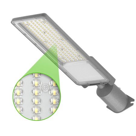 Lampa uliczna LED wodoodporna 100W 11000lm światło neutralne 5000K