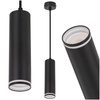 Lampa wisząca Tuba sufitowa oprawa LED GU10 czarna