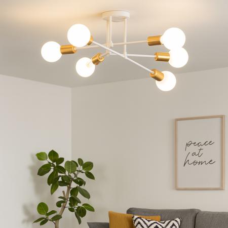 Żarówka LED E27 biała ozdobna 6W mocne neutralne światło 805lm 4000K design